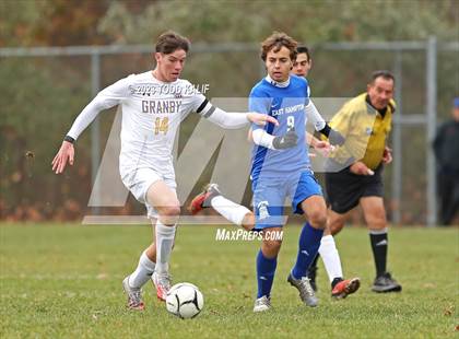 Thumbnail 2 in Granby Memorial vs East Hampton (CIAC Class S Second Round) photogallery.