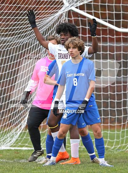Thumbnail 1 in Granby Memorial vs East Hampton (CIAC Class S Second Round) photogallery.