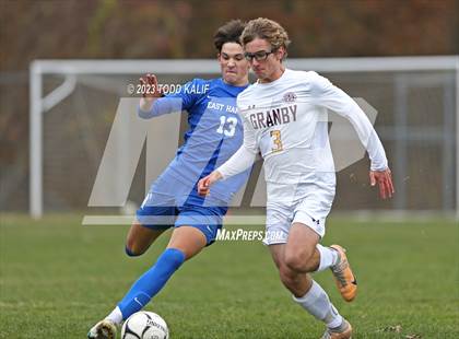 Thumbnail 3 in Granby Memorial vs East Hampton (CIAC Class S Second Round) photogallery.