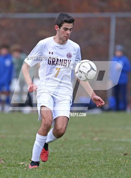 Thumbnail 1 in Granby Memorial vs East Hampton (CIAC Class S Second Round) photogallery.