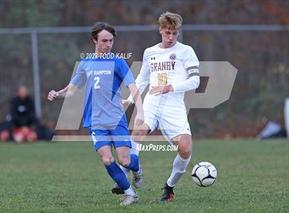 Thumbnail 2 in Granby Memorial vs East Hampton (CIAC Class S Second Round) photogallery.