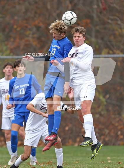 Thumbnail 1 in Granby Memorial vs East Hampton (CIAC Class S Second Round) photogallery.