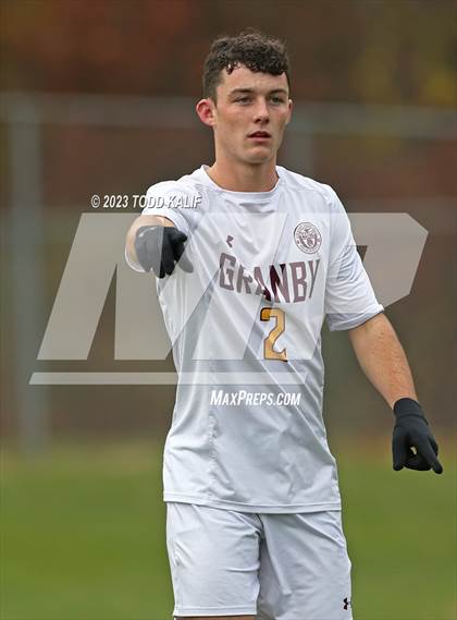 Thumbnail 2 in Granby Memorial vs East Hampton (CIAC Class S Second Round) photogallery.