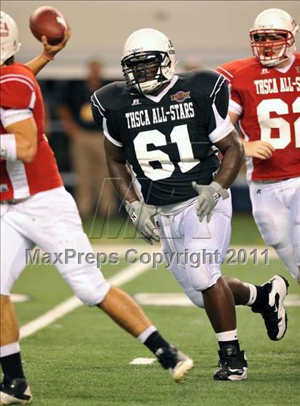 Thumbnail 2 in THSCA All-Star Football Game (Cowboys Stadium) photogallery.