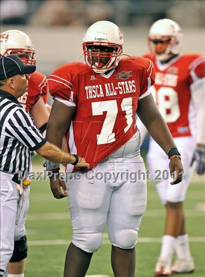 Thumbnail 3 in THSCA All-Star Football Game (Cowboys Stadium) photogallery.
