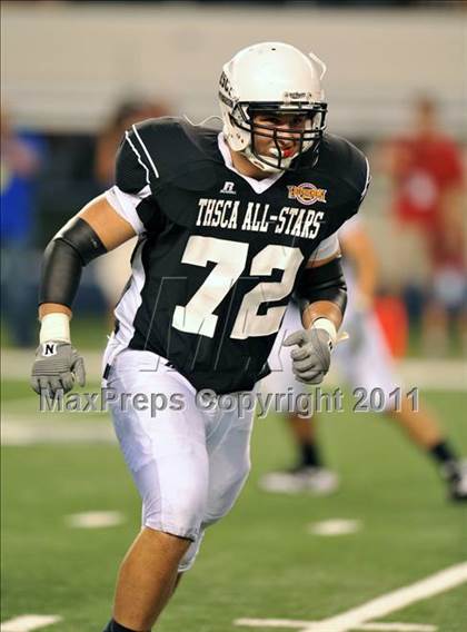 Thumbnail 1 in THSCA All-Star Football Game (Cowboys Stadium) photogallery.