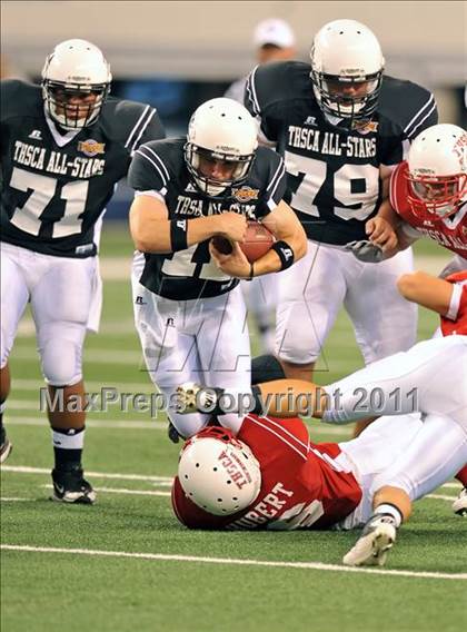 Thumbnail 2 in THSCA All-Star Football Game (Cowboys Stadium) photogallery.