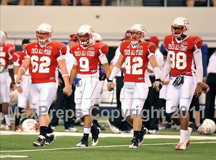 Thumbnail 1 in THSCA All-Star Football Game (Cowboys Stadium) photogallery.