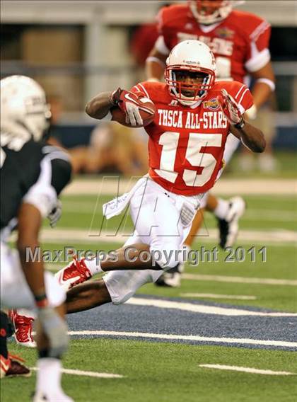 Thumbnail 1 in THSCA All-Star Football Game (Cowboys Stadium) photogallery.