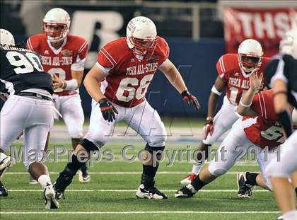 Thumbnail 1 in THSCA All-Star Football Game (Cowboys Stadium) photogallery.