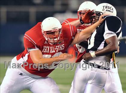 Thumbnail 3 in THSCA All-Star Football Game (Cowboys Stadium) photogallery.