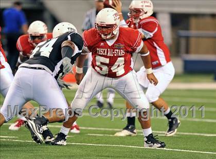 Thumbnail 1 in THSCA All-Star Football Game (Cowboys Stadium) photogallery.