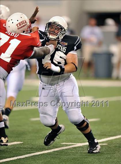 Thumbnail 2 in THSCA All-Star Football Game (Cowboys Stadium) photogallery.