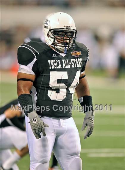 Thumbnail 2 in THSCA All-Star Football Game (Cowboys Stadium) photogallery.