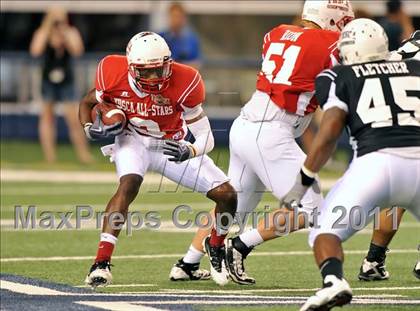 Thumbnail 2 in THSCA All-Star Football Game (Cowboys Stadium) photogallery.