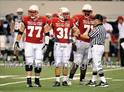 Thumbnail 2 in THSCA All-Star Football Game (Cowboys Stadium) photogallery.