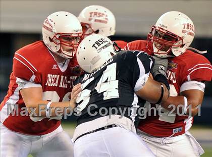 Thumbnail 1 in THSCA All-Star Football Game (Cowboys Stadium) photogallery.