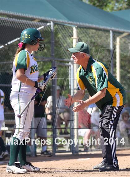 Thumbnail 3 in Royal vs. Alemany (Suzanne Manlet Softball Invitational) photogallery.