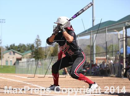 Thumbnail 3 in Royal vs. Alemany (Suzanne Manlet Softball Invitational) photogallery.