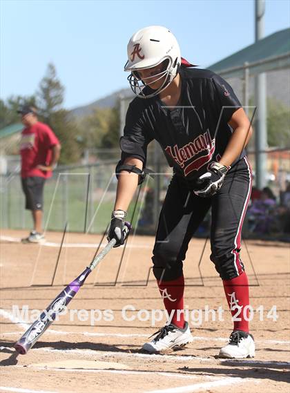 Thumbnail 2 in Royal vs. Alemany (Suzanne Manlet Softball Invitational) photogallery.