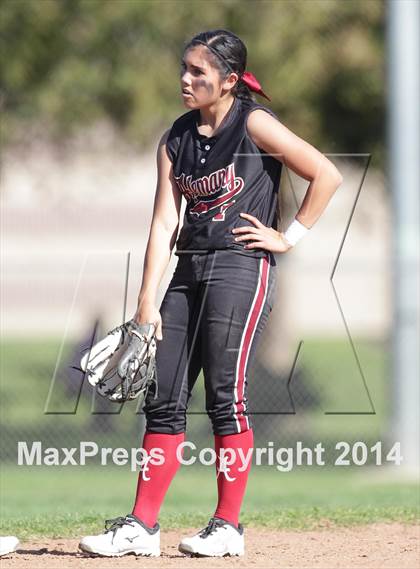 Thumbnail 3 in Royal vs. Alemany (Suzanne Manlet Softball Invitational) photogallery.