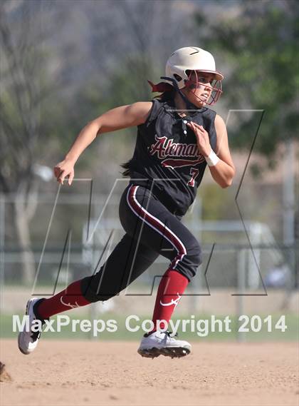 Thumbnail 1 in Royal vs. Alemany (Suzanne Manlet Softball Invitational) photogallery.