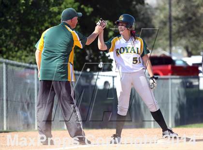 Thumbnail 1 in Royal vs. Alemany (Suzanne Manlet Softball Invitational) photogallery.