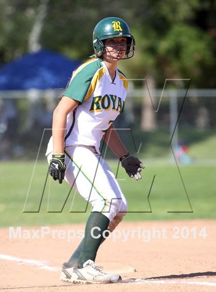 Thumbnail 2 in Royal vs. Alemany (Suzanne Manlet Softball Invitational) photogallery.