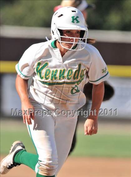 Thumbnail 3 in Canyon vs. Kennedy (CIF SS D1 Quarterfinal) photogallery.