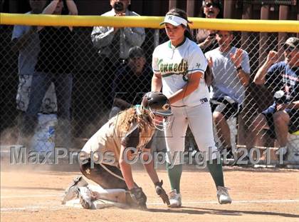 Thumbnail 3 in Canyon vs. Kennedy (CIF SS D1 Quarterfinal) photogallery.