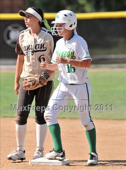 Thumbnail 1 in Canyon vs. Kennedy (CIF SS D1 Quarterfinal) photogallery.