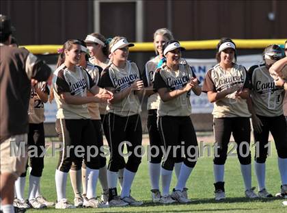 Thumbnail 1 in Canyon vs. Kennedy (CIF SS D1 Quarterfinal) photogallery.
