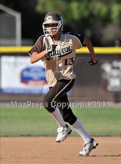 Thumbnail 2 in Canyon vs. Kennedy (CIF SS D1 Quarterfinal) photogallery.