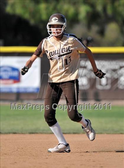 Thumbnail 1 in Canyon vs. Kennedy (CIF SS D1 Quarterfinal) photogallery.