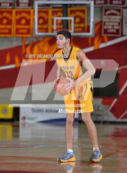 Thumbnail 3 in Mira Mesa vs Mission Bay (Lions Club Classic) photogallery.