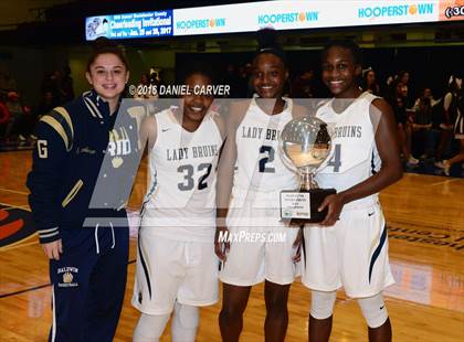 Thumbnail 1 in Ursuline vs Baldwin (Slam Dunk Tournament Final)  photogallery.