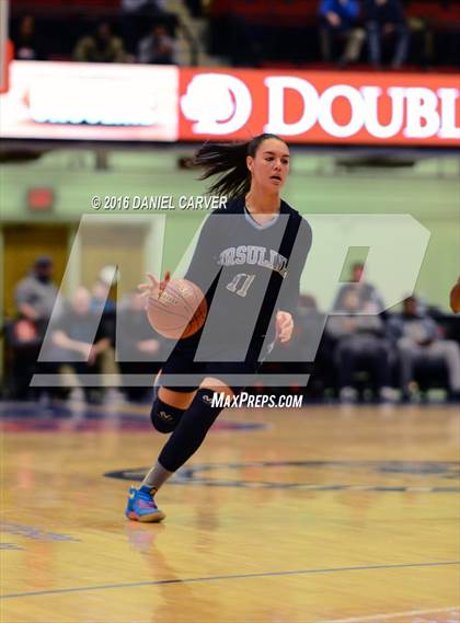 Thumbnail 1 in Ursuline vs Baldwin (Slam Dunk Tournament Final)  photogallery.