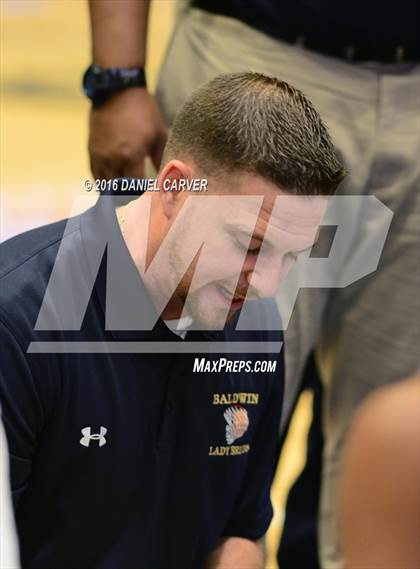 Thumbnail 3 in Ursuline vs Baldwin (Slam Dunk Tournament Final)  photogallery.