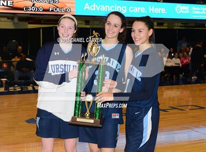 Thumbnail 2 in Ursuline vs Baldwin (Slam Dunk Tournament Final)  photogallery.