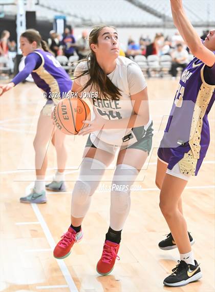 Thumbnail 3 in Notre Dame Prep vs. Eagle (Section 7) photogallery.