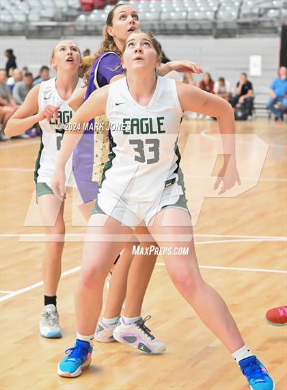 Thumbnail 2 in Notre Dame Prep vs. Eagle (Section 7) photogallery.