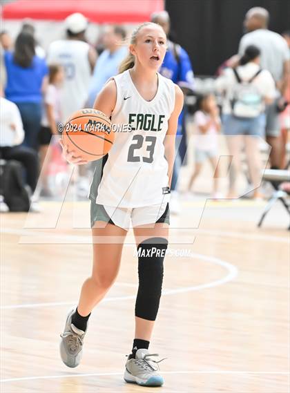Thumbnail 2 in Notre Dame Prep vs. Eagle (Section 7) photogallery.