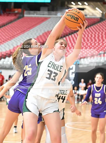 Thumbnail 2 in Notre Dame Prep vs. Eagle (Section 7) photogallery.