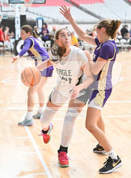Thumbnail 2 in Notre Dame Prep vs. Eagle (Section 7) photogallery.
