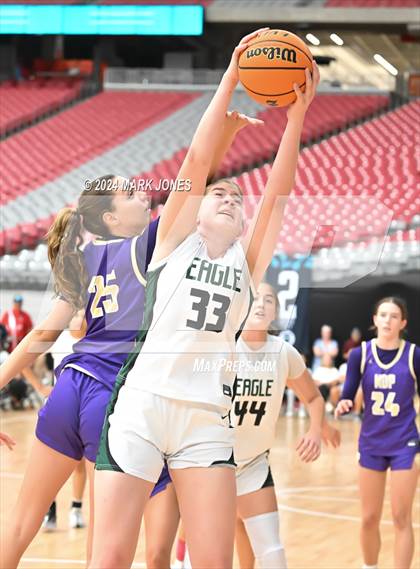 Thumbnail 1 in Notre Dame Prep vs. Eagle (Section 7) photogallery.