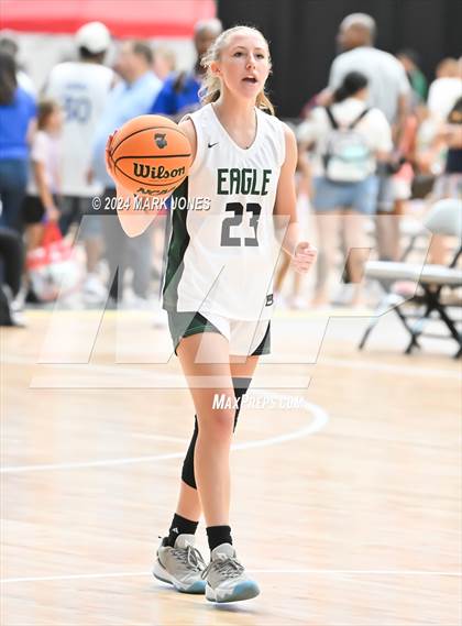 Thumbnail 3 in Notre Dame Prep vs. Eagle (Section 7) photogallery.