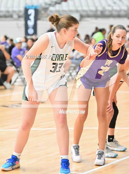 Thumbnail 2 in Notre Dame Prep vs. Eagle (Section 7) photogallery.