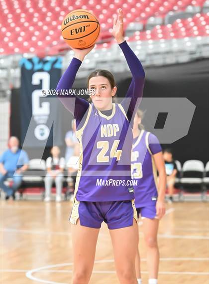 Thumbnail 1 in Notre Dame Prep vs. Eagle (Section 7) photogallery.