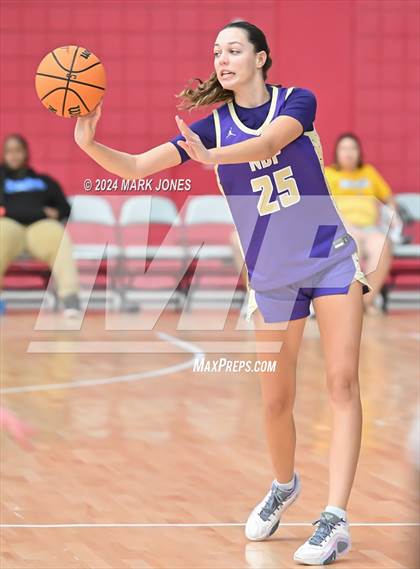 Thumbnail 3 in Notre Dame Prep vs. Eagle (Section 7) photogallery.