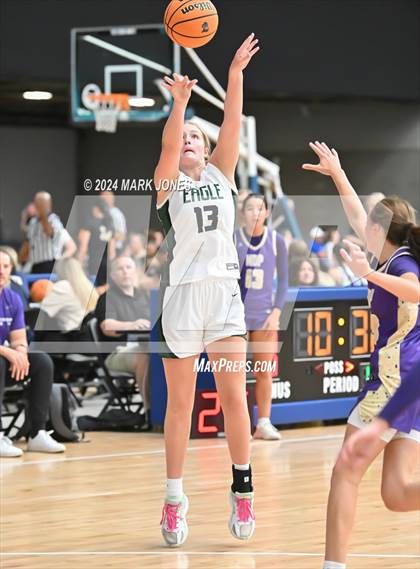 Thumbnail 2 in Notre Dame Prep vs. Eagle (Section 7) photogallery.